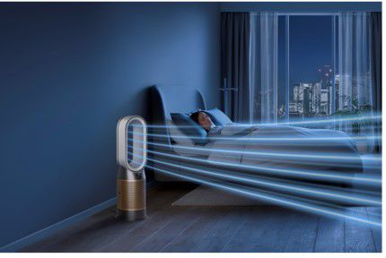 Dyson Purifier Formaldehyde range in bedroom